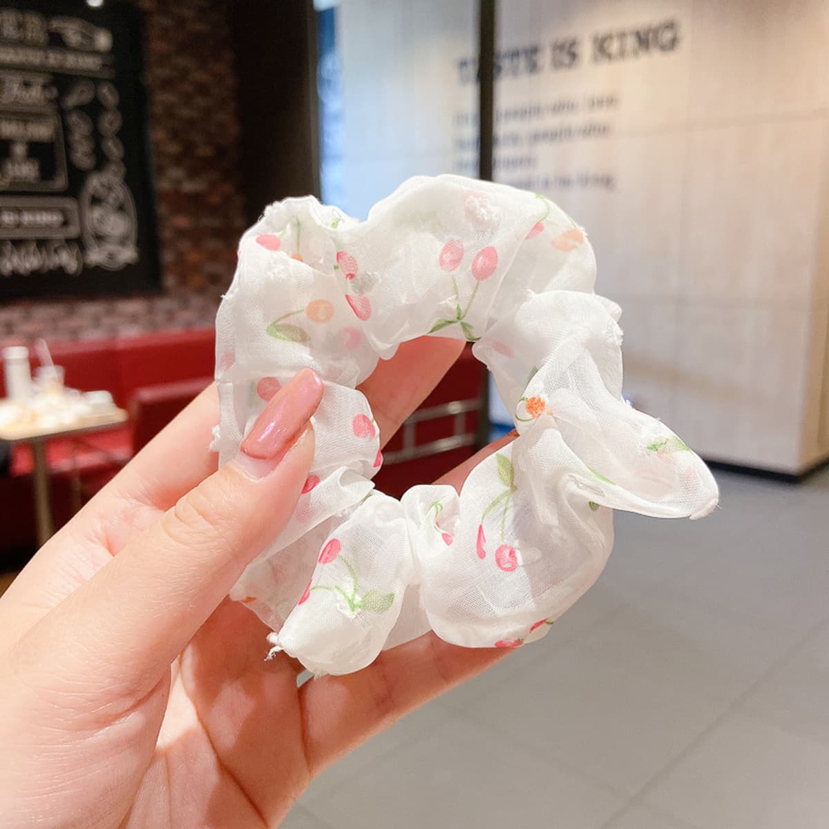 Круг для волос толстой кишки женский корейский европейский вуаль жирный кишечник аксессуары для волос