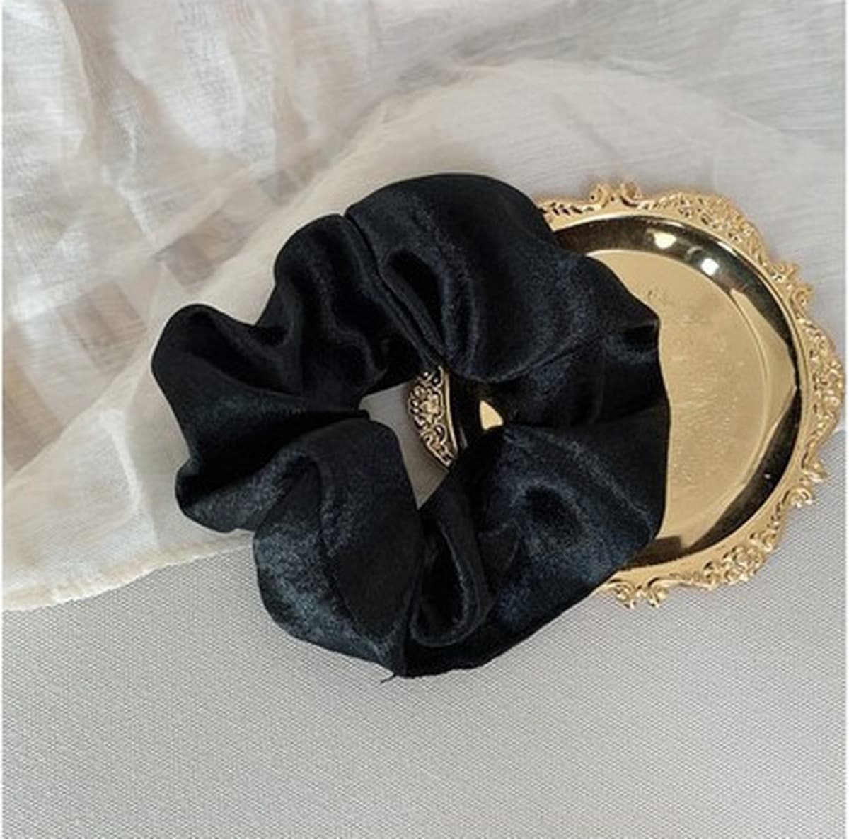 Круг для волос толстой кишки женский корейский европейский вуаль жирный кишечник аксессуары для волос