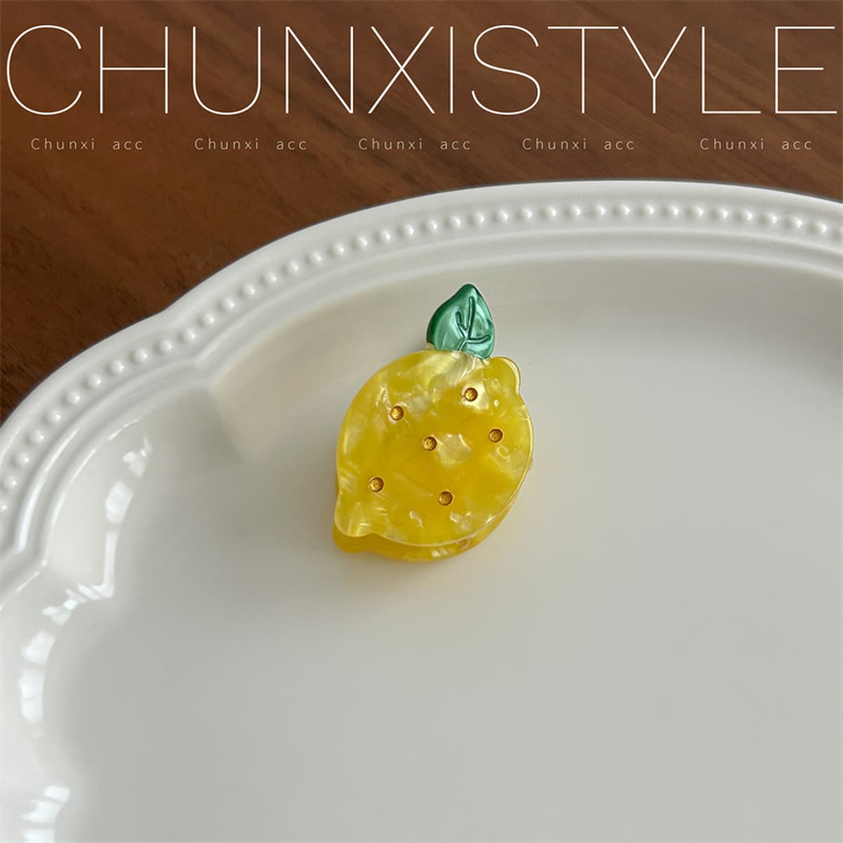 Одна пара зажимов выглядит лучше ~ Высокие черепа, милые фрукты, маленькие волосы, клубничные красные челки, заколки для...