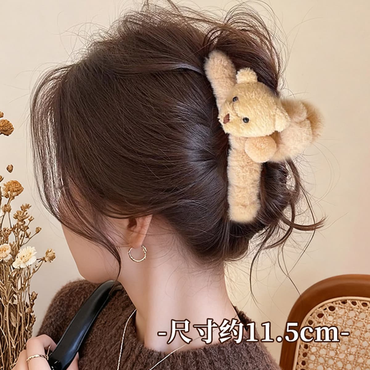 Заколка для волос в клетку, новая модель 2025 года, элитный стиль для затылка, высококачественная заколка-«жабромер»,...