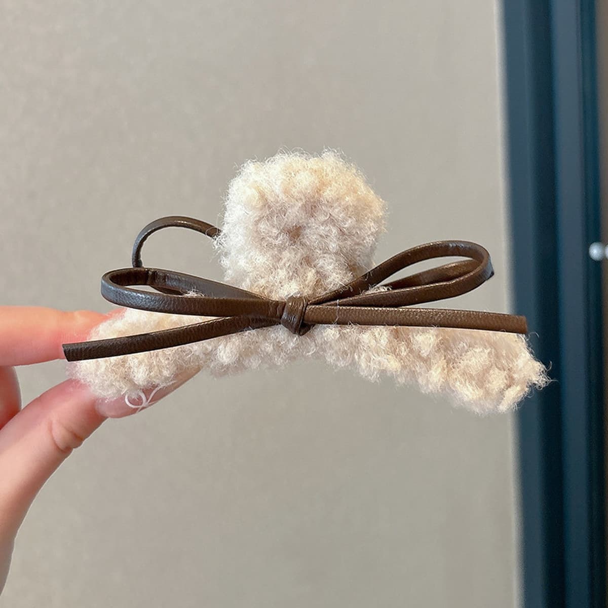 Заколка для волос в клетку, новая модель 2025 года, элитный стиль для затылка, высококачественная заколка-«жабромер»,...