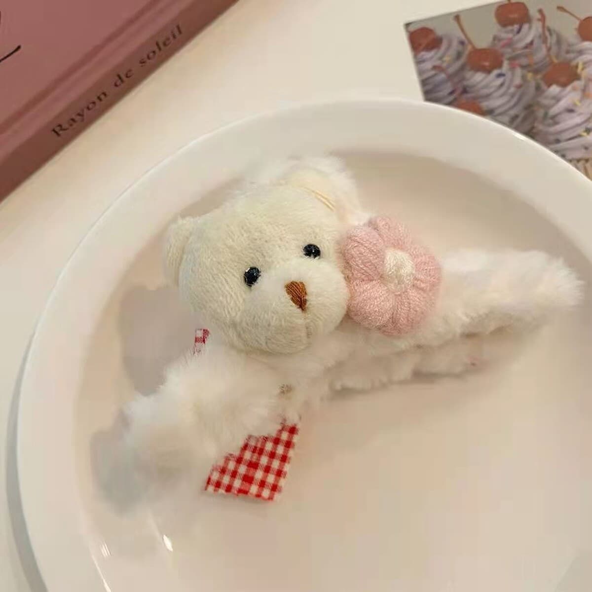 Корейская новая девушка двухсторонний Kt бант плюшевый захват мультфильм милый акула зажим высокая стоимость осенью и зимой