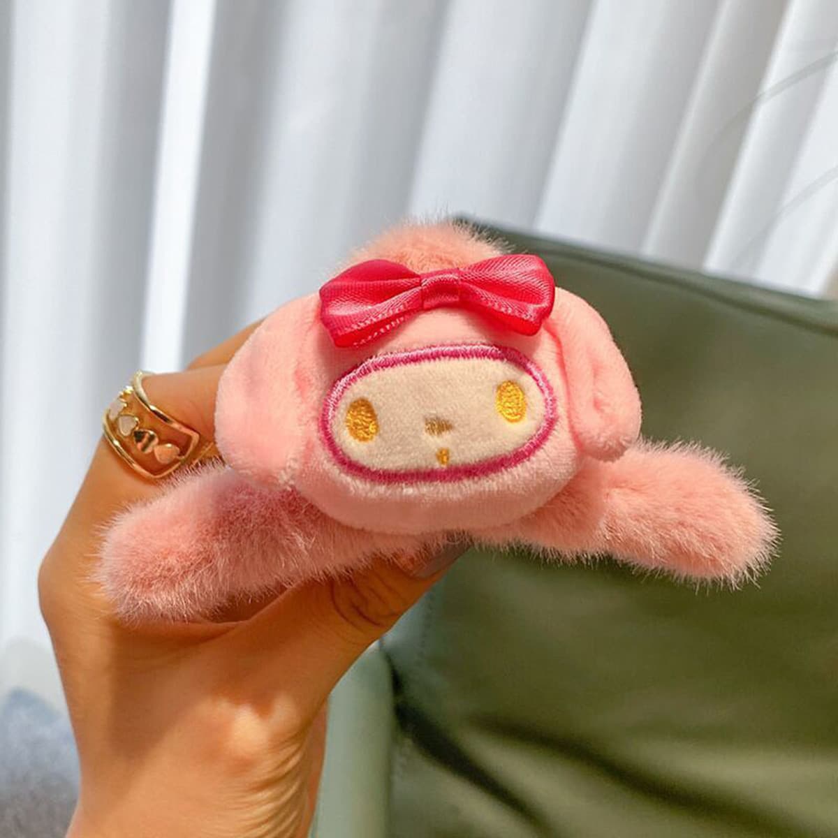 Корейская новая девушка двухсторонний Kt бант плюшевый захват мультфильм милый акула зажим высокая стоимость осенью и зимой