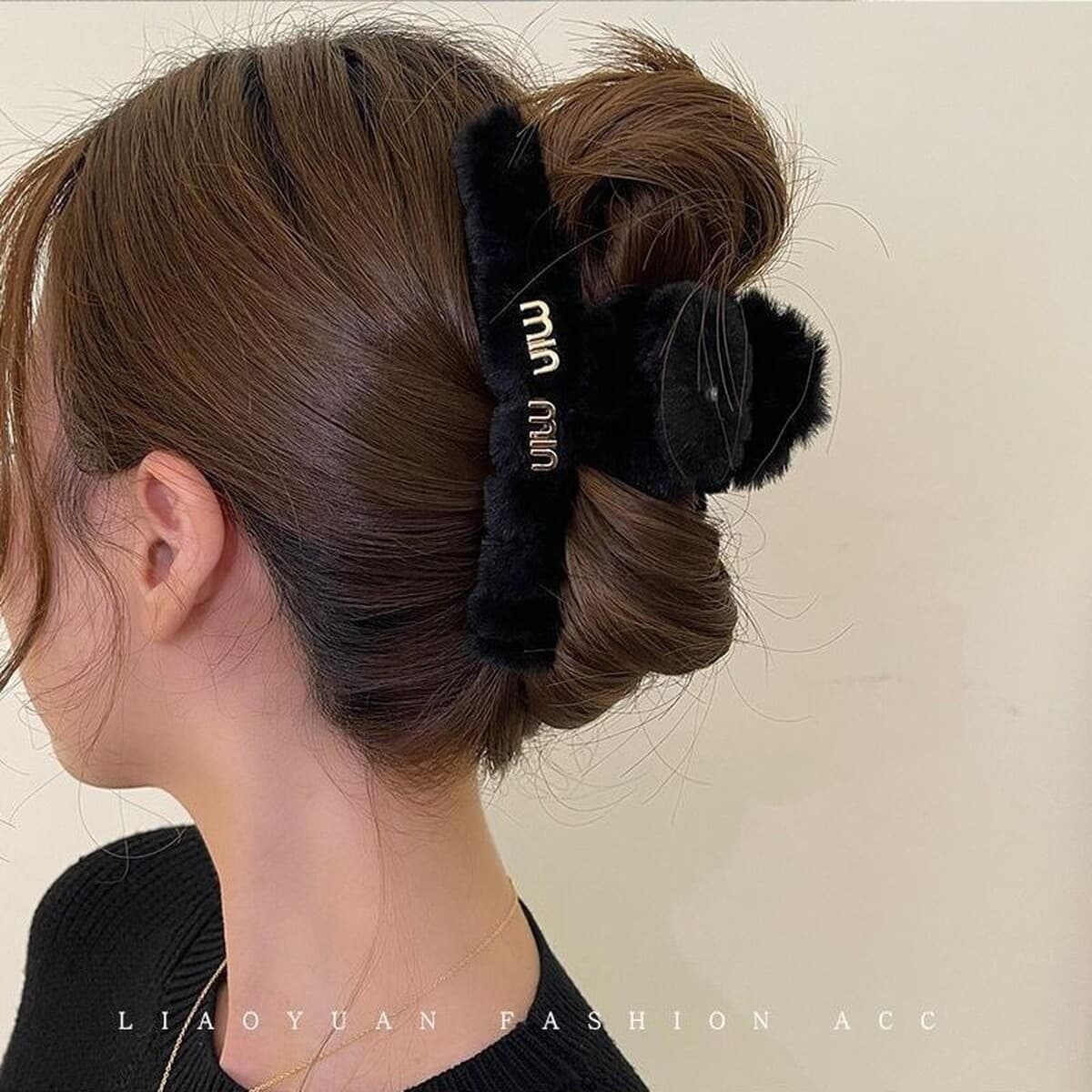 Корейская новая девушка двухсторонний Kt бант плюшевый захват мультфильм милый акула зажим высокая стоимость осенью и зимой