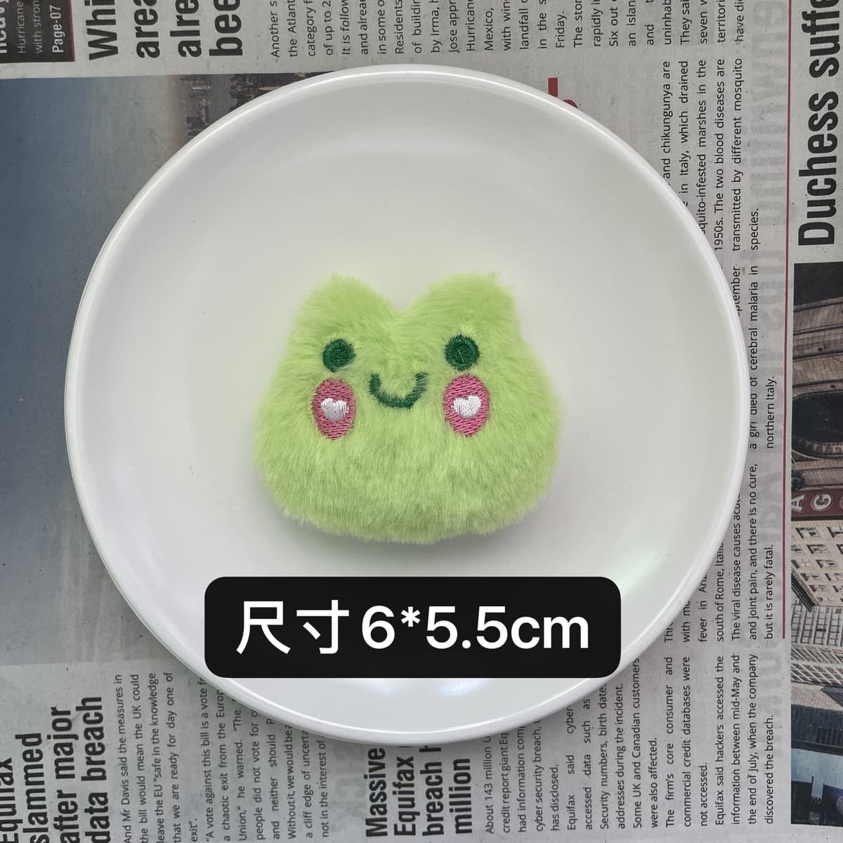 Мультяшная плюшевая кукла лягушка медвежонок кролик маленькая панда брошь аксессуары для одежды обувь шапка носки DIY...