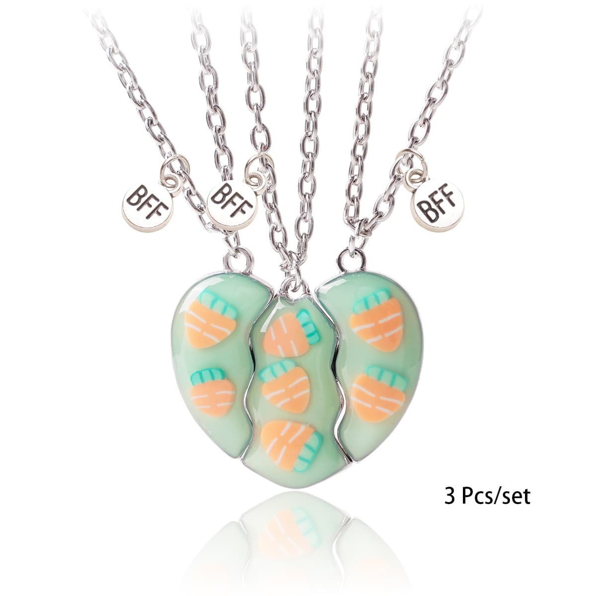 Производитель поставляет детское ожерелье Дельфин капает масло креативный магнит Сращивание любви ожерелье Сращивание любви...