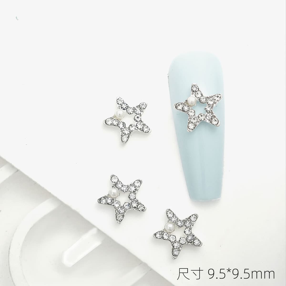 Вспышка пентаграммы ювелирные изделия из маникюра Бучилати