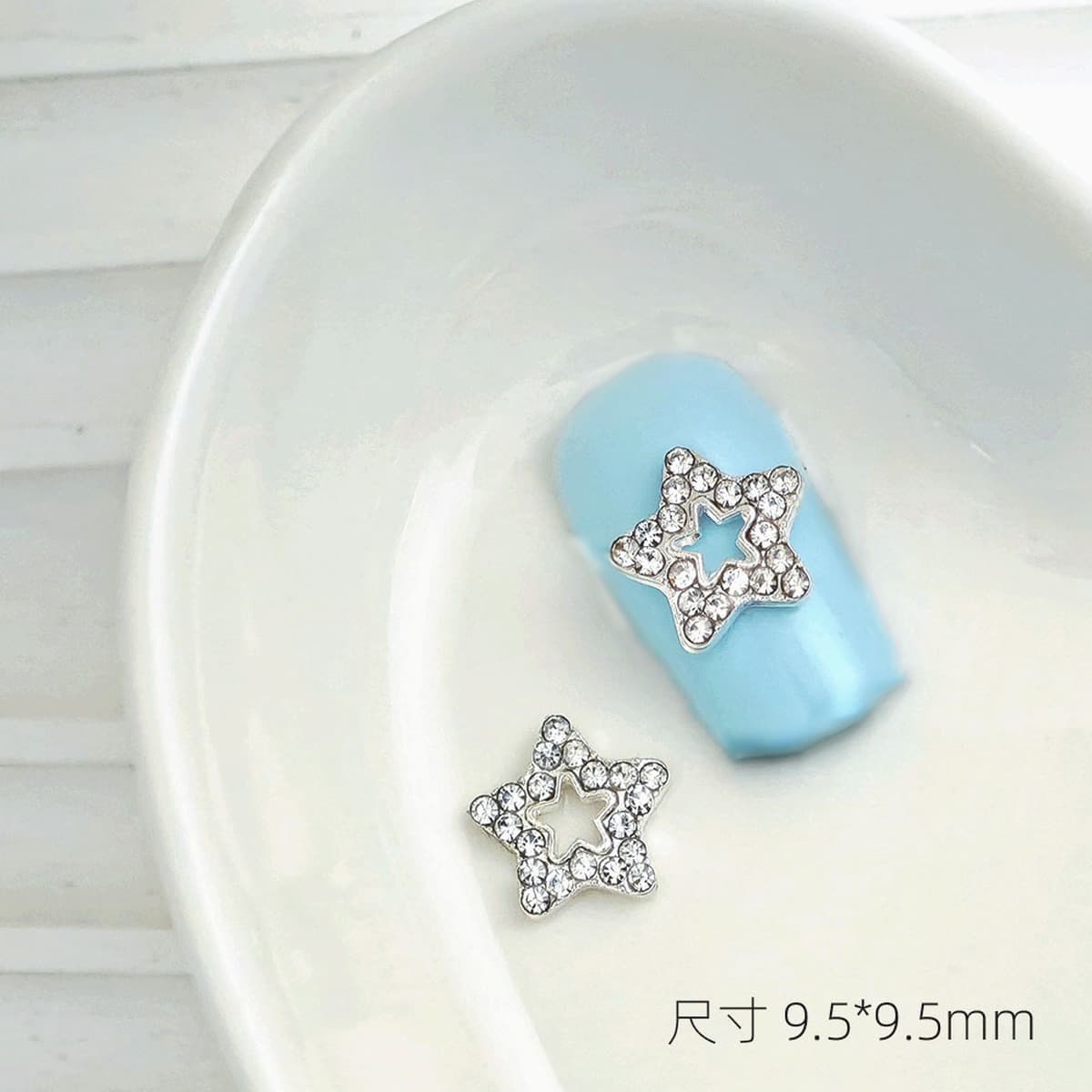 Вспышка пентаграммы ювелирные изделия из маникюра Бучилати