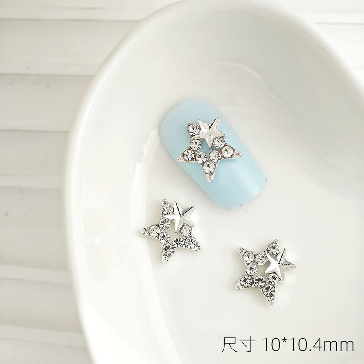 Вспышка пентаграммы ювелирные изделия из маникюра Бучилати