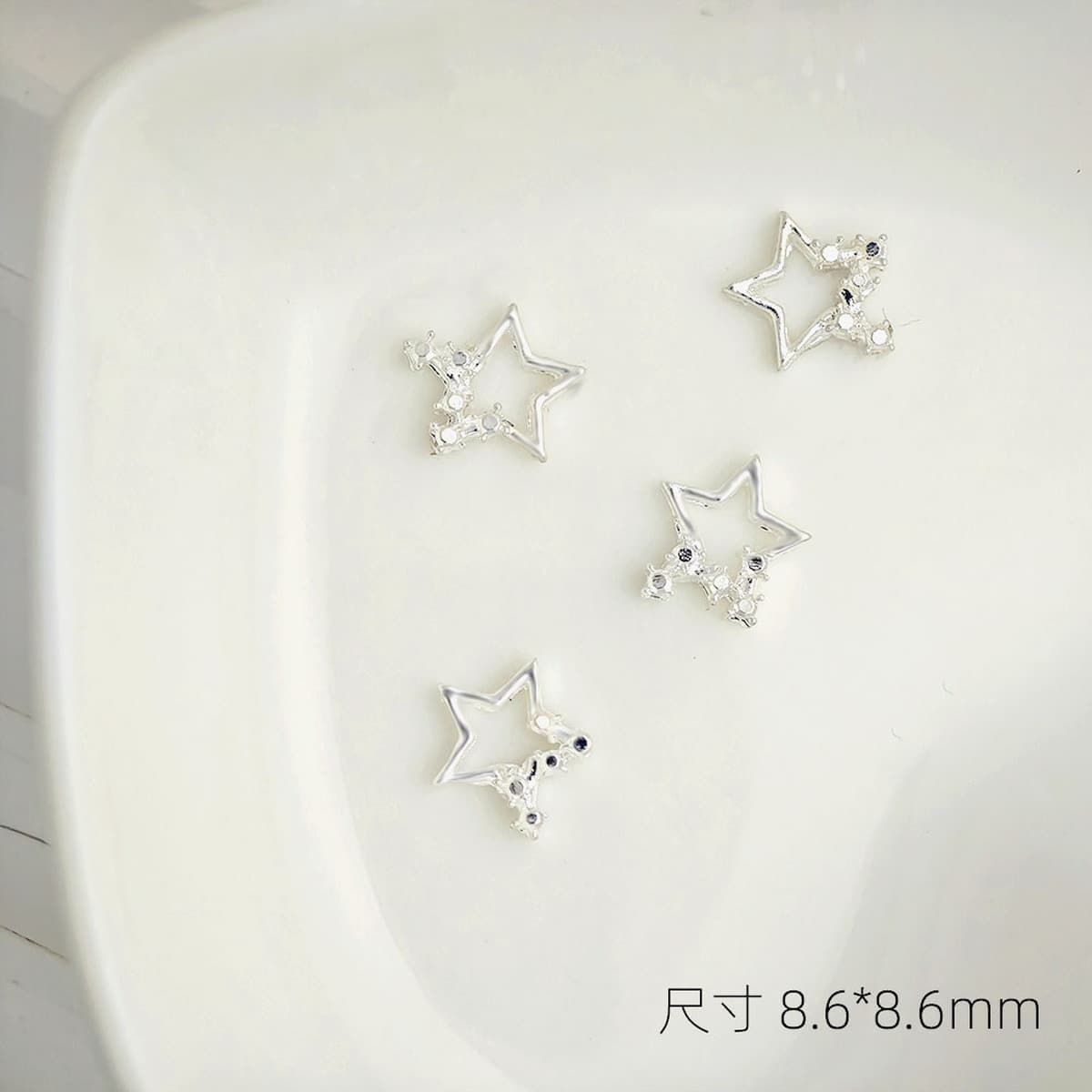 Вспышка пентаграммы ювелирные изделия из маникюра Бучилати