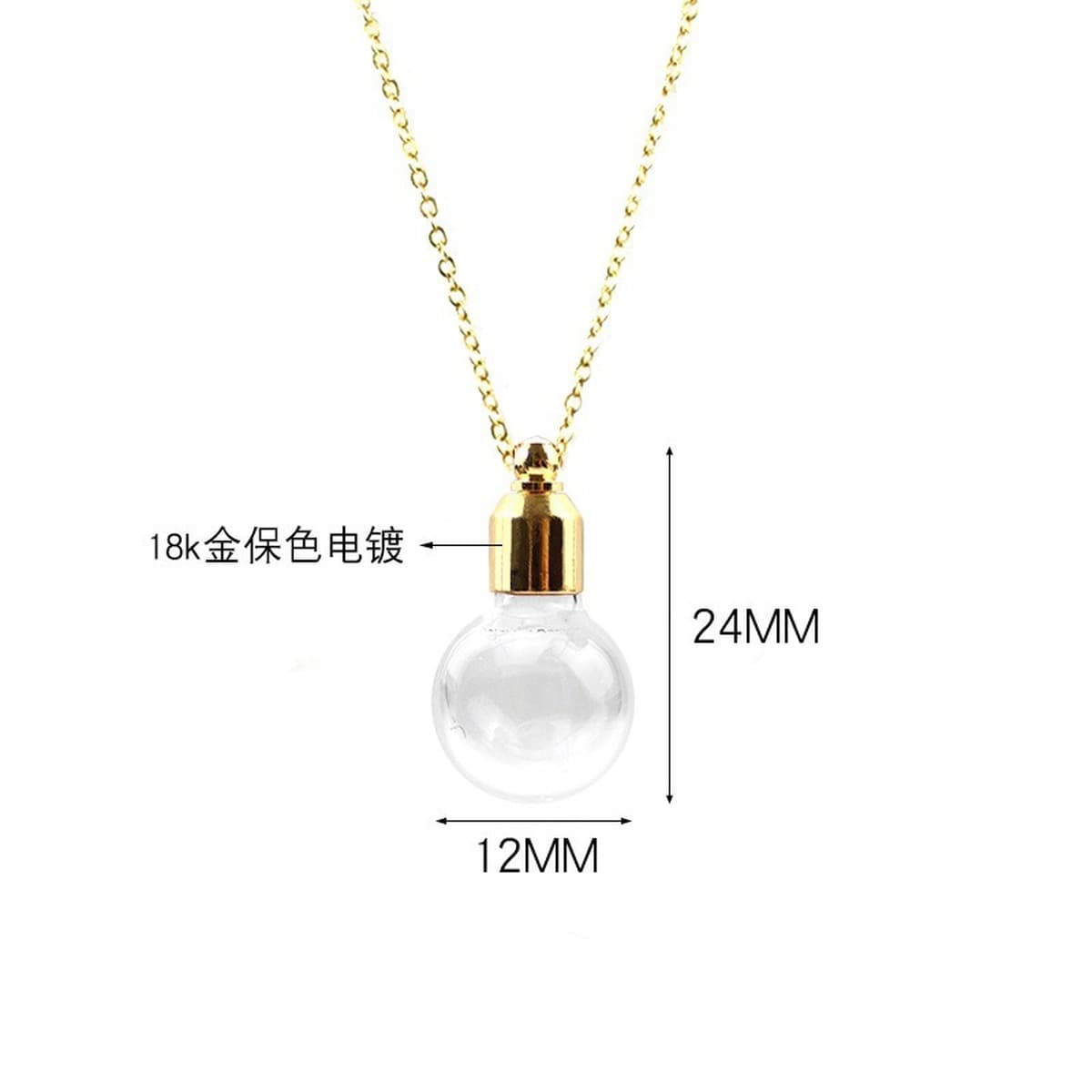 Фабрика оптовая завинченная проволока может открыть мини-желание стеклянная бутылка ожерелье дрейфовая бутылка подвеска