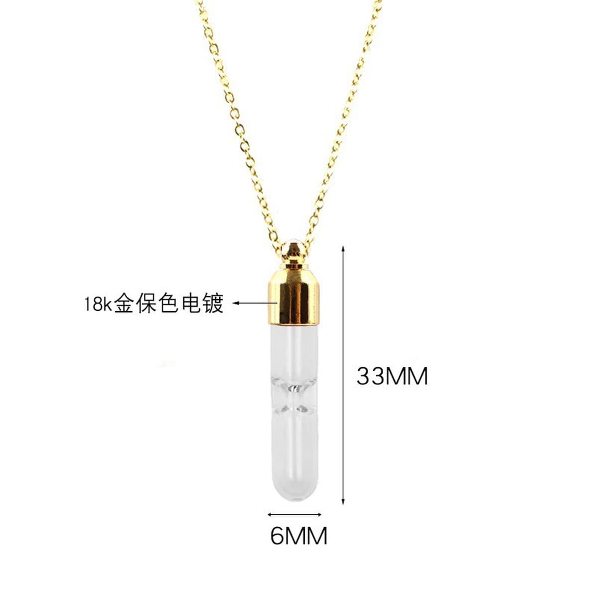 Фабрика оптовая завинченная проволока может открыть мини-желание стеклянная бутылка ожерелье дрейфовая бутылка подвеска