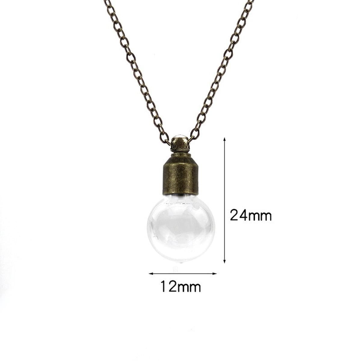 Фабрика оптовая завинченная проволока может открыть мини-желание стеклянная бутылка ожерелье дрейфовая бутылка подвеска