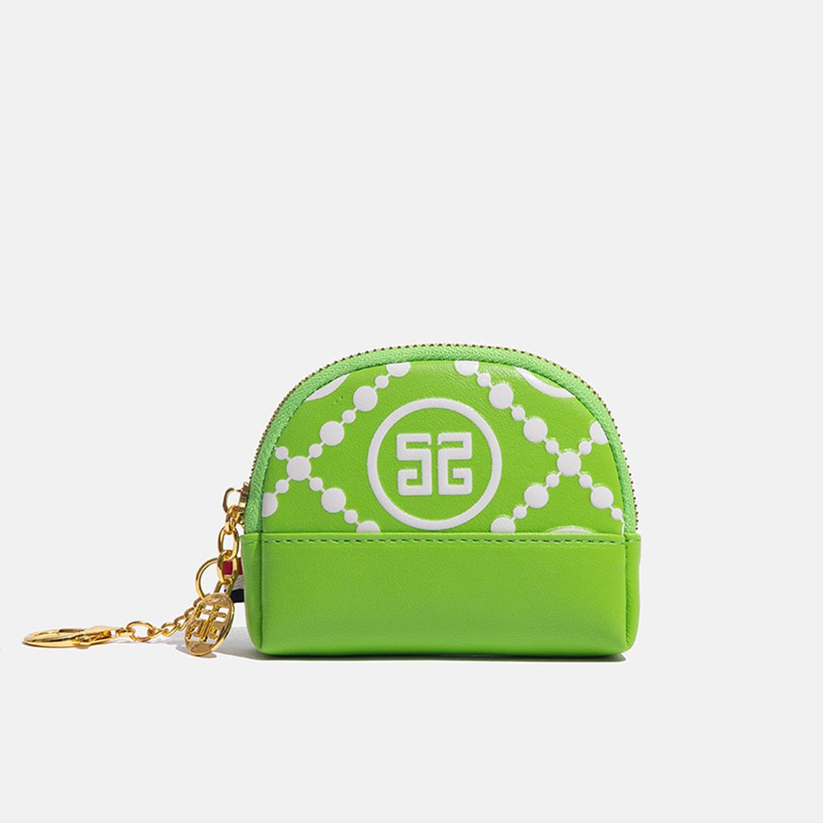 2024 Летний Новый маленький брелок со свежим принтом, маленькая клетка Qiaoling, универсальный кошелек для монет, держатель...