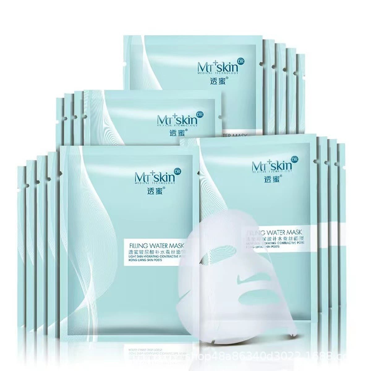 Увлажняющая маска с гиалуроновой кислотой Увлажняющая, восстанавливающая контроль жирности, конвергентный цвет кожи для...