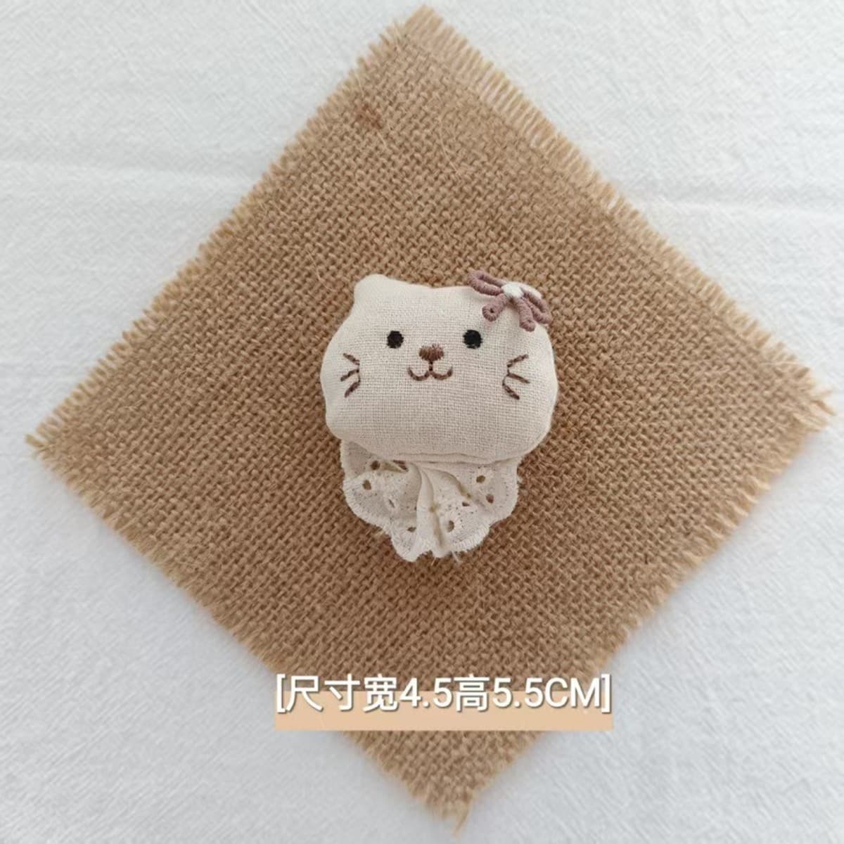 Корейская версия нового детского мультяшного тканевого корсажа, брошь с маленькими животными, милый и милый медведь, кролик,...