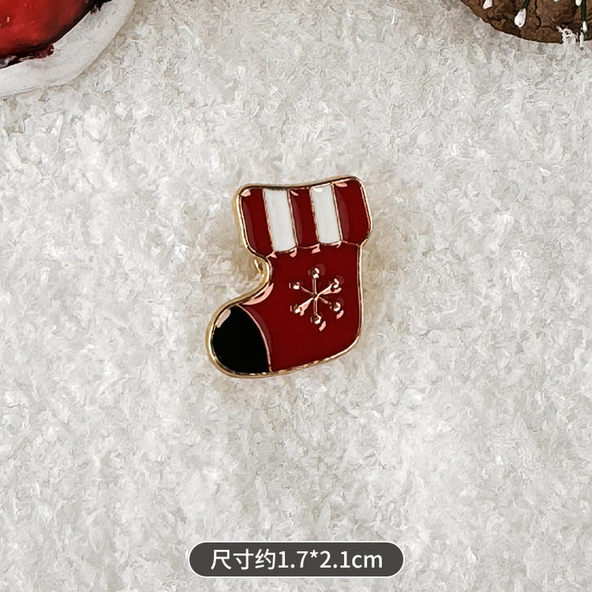 Брошь-значок Санта-Клаус, металлическая, в стиле мультфильма, с индивидуальным дизайном, рождественская брошь для одежды и...