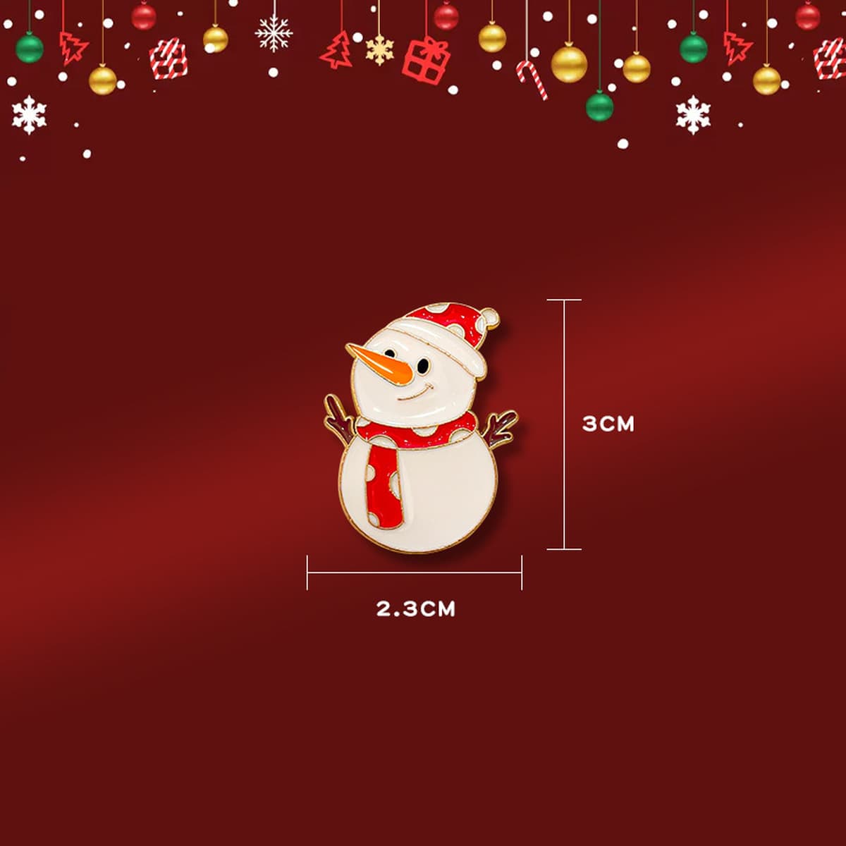 Рождественская брошь мультфильм капли масла металлический значок рождественские украшения старик дерево Лось колокольчик...