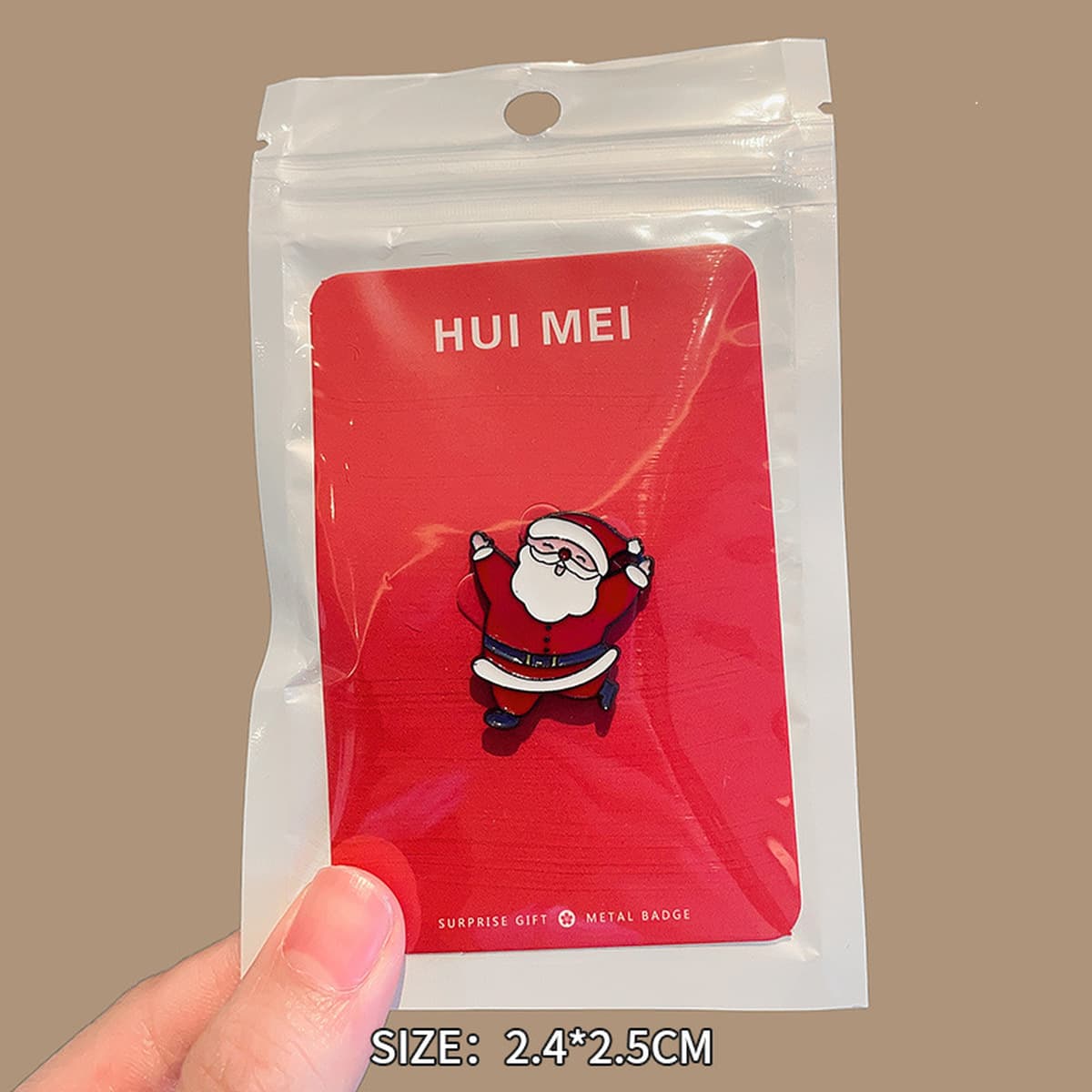 Рождественская брошь мультфильм капли масла металлический значок рождественские украшения старик дерево Лось колокольчик...