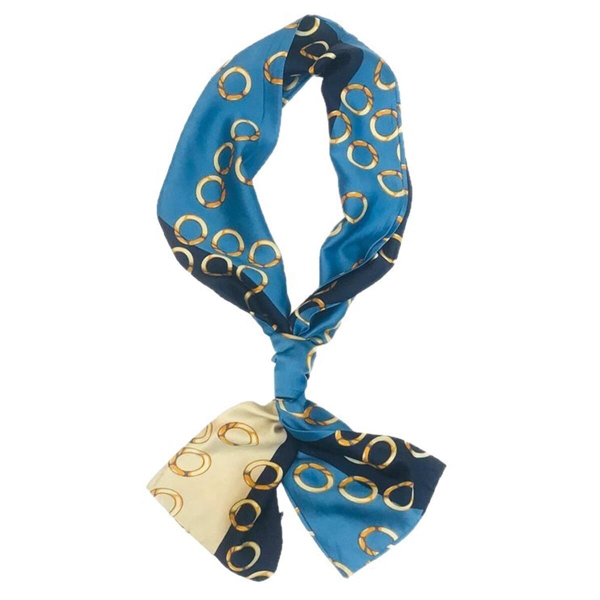 Звездный узкий шарф женский ремешок для волос