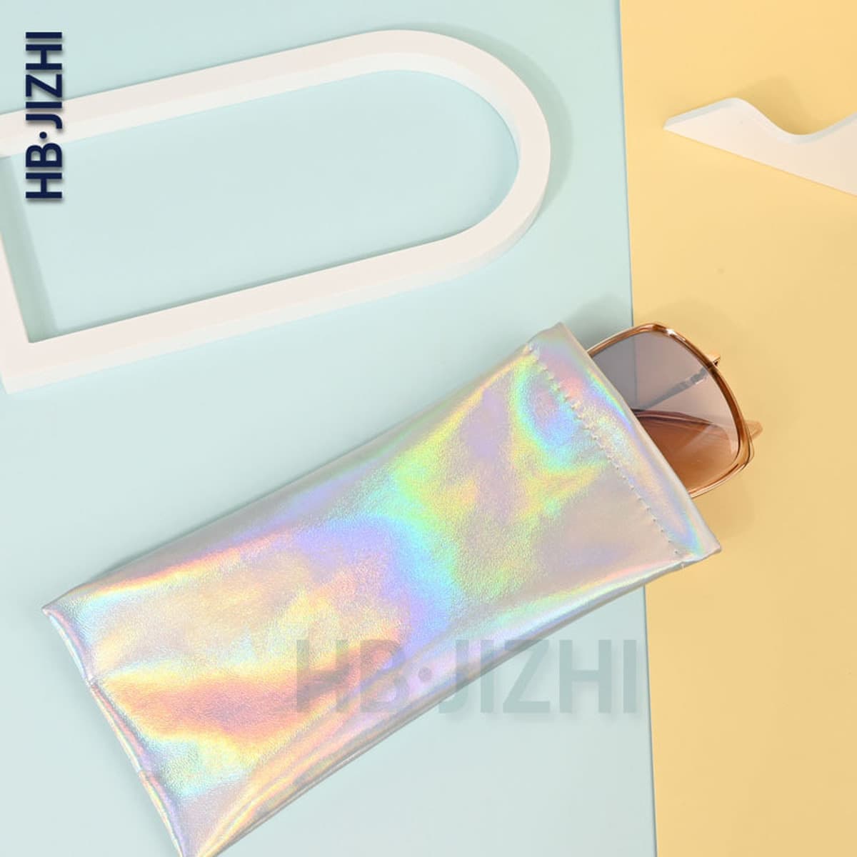 Отскакивает Очки Сумка Автоматическое закрытие Очки Сумка для хранения Кожаные солнцезащитные очки Солнцезащитные очки...