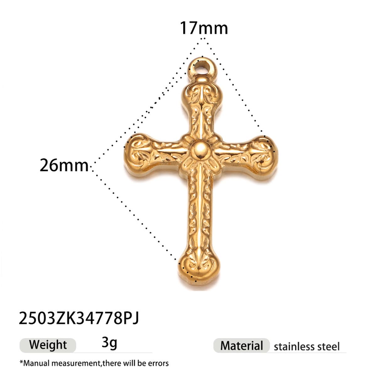 Tina Европейский и американский ретро нишевый религиозный дизайн креста DIY ювелирные аксессуары с высокой цветостойкостью...