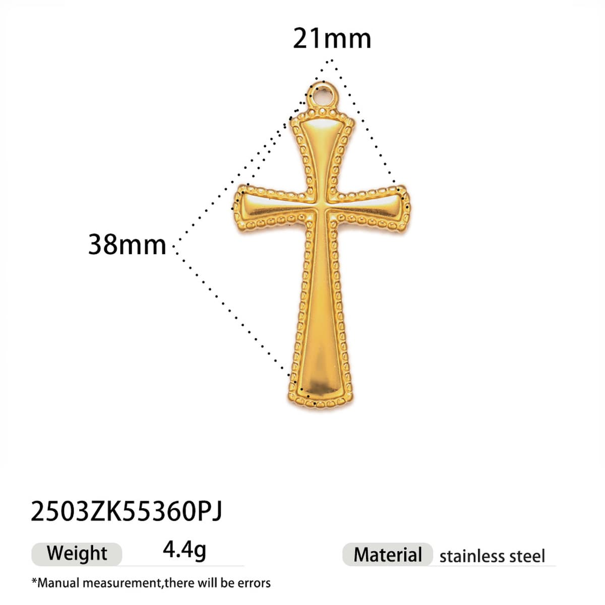 Tina Европейский и американский ретро нишевый религиозный дизайн креста DIY ювелирные аксессуары с высокой цветостойкостью...