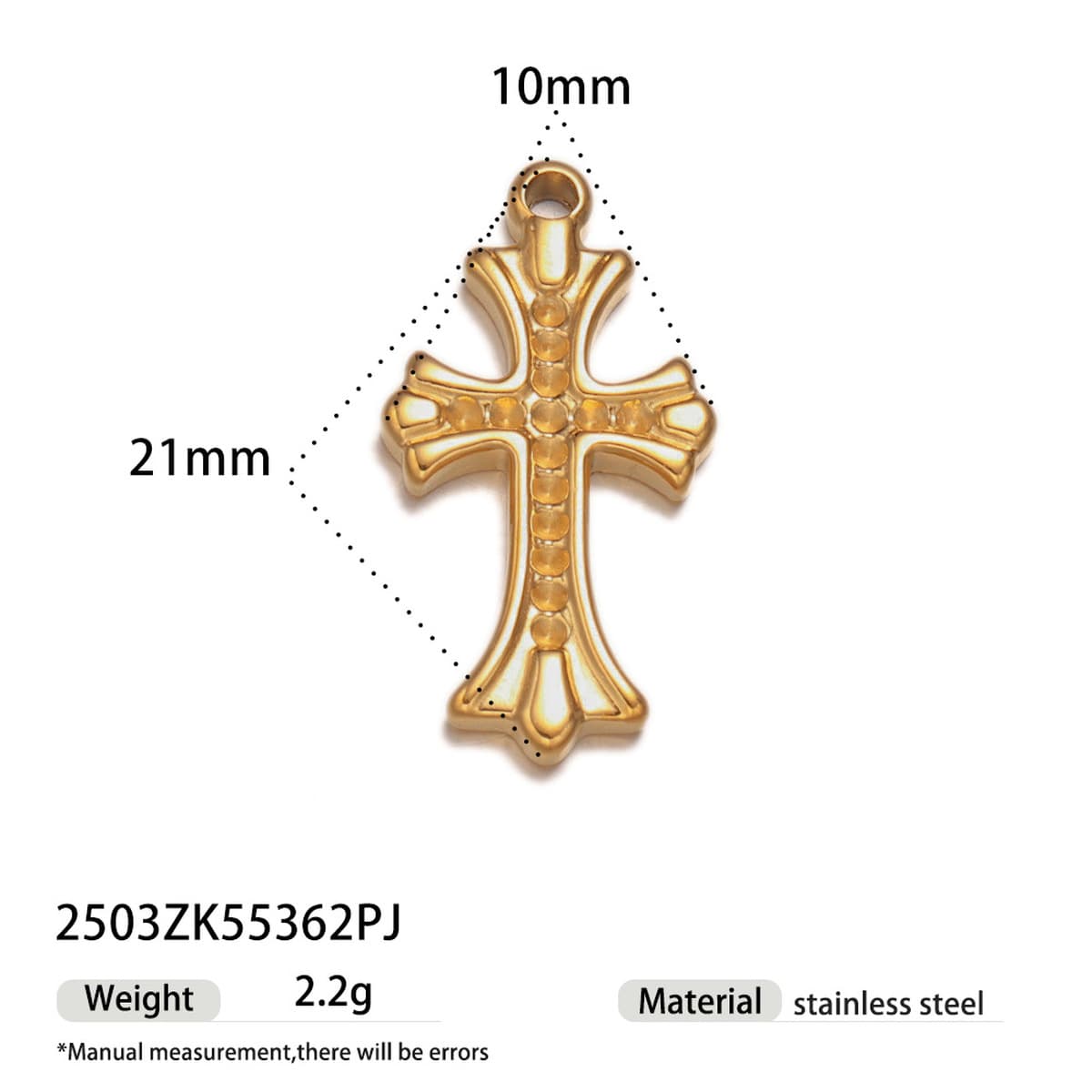 Tina Европейский и американский ретро нишевый религиозный дизайн креста DIY ювелирные аксессуары с высокой цветостойкостью...