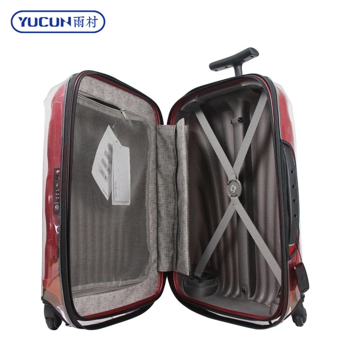 Чехол на чемодан, подходящий для Samsonite, чехол на чемодан на заказ, износостойкий водонепроницаемый утолщенный защитный...