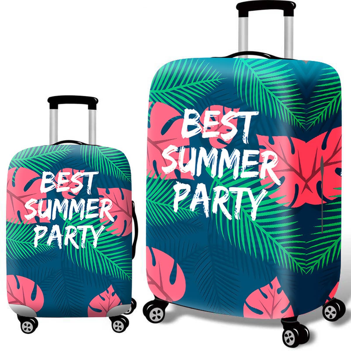 Трансграничный новый продукт, 3D цифровой эластичный чехол для чемодана, защитный чехол для чемодана, чехол на тележке,...