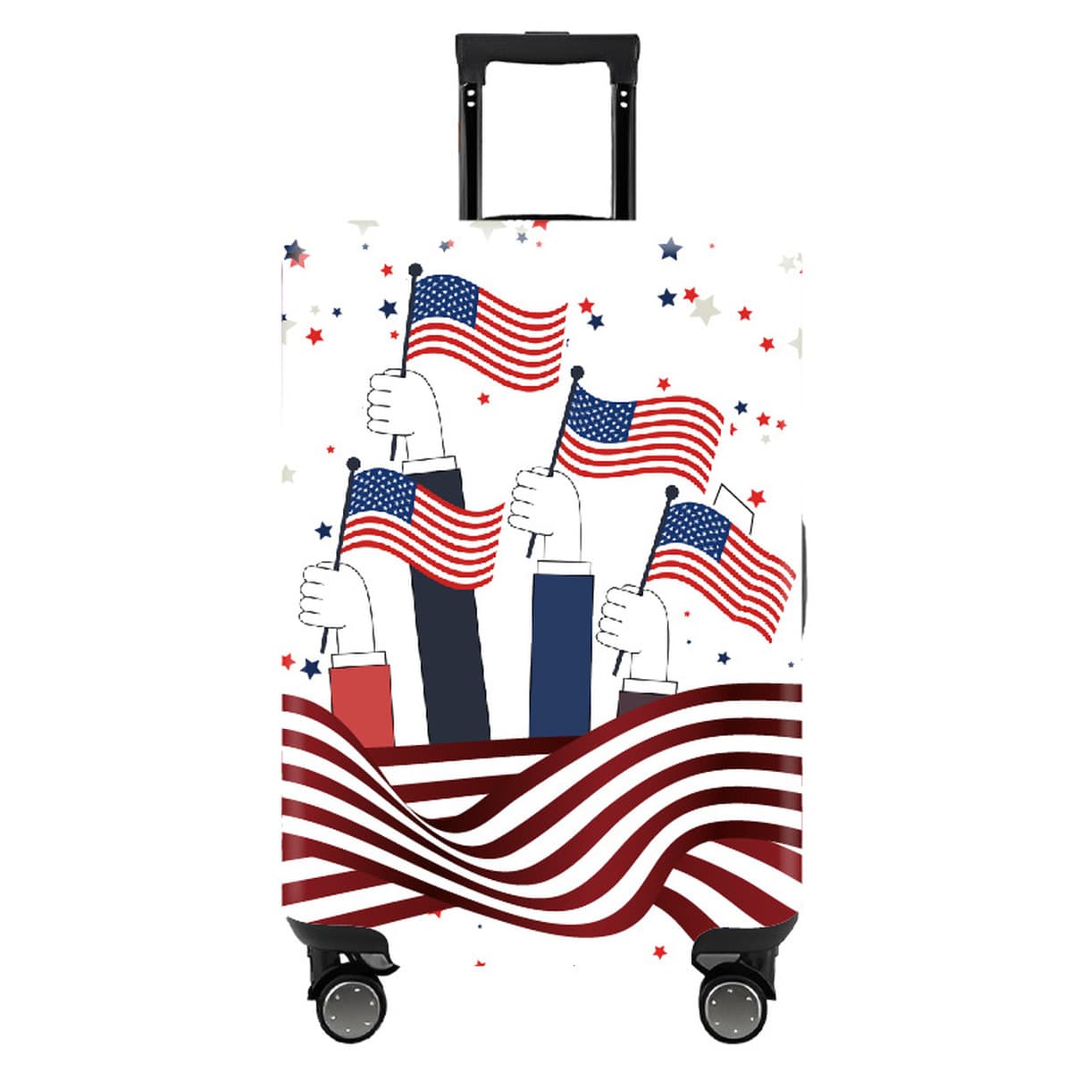 Модный персонализированный чехол для чемодана, эластичный чехол для чемодана, защитный чехол для чемодана, деловая поездка,...