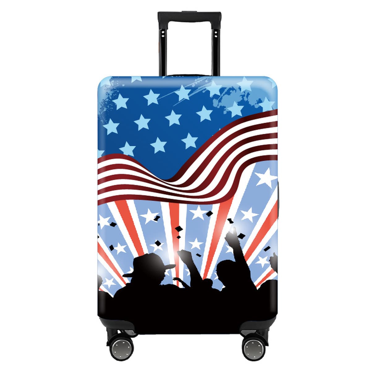 Модный персонализированный чехол для чемодана, эластичный чехол для чемодана, защитный чехол для чемодана, деловая поездка,...