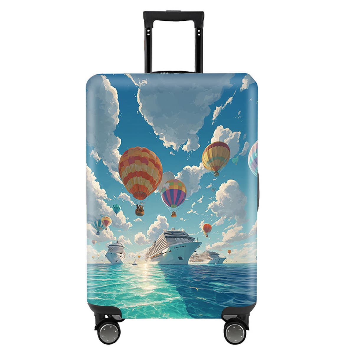 Утолщенный износостойкий эластичный чехол для чемодана на колесиках, защитный чехол для чемодана, 20/24/28/ 30inch...