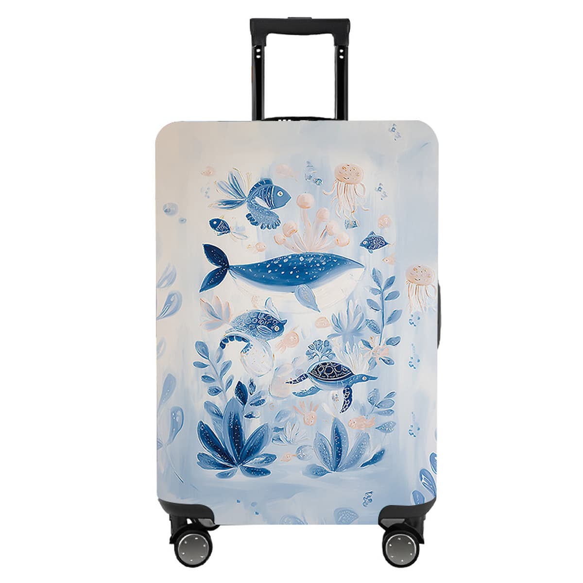 Утолщенный износостойкий эластичный чехол для чемодана на колесиках, защитный чехол для чемодана, 20/24/28/ 30inch...
