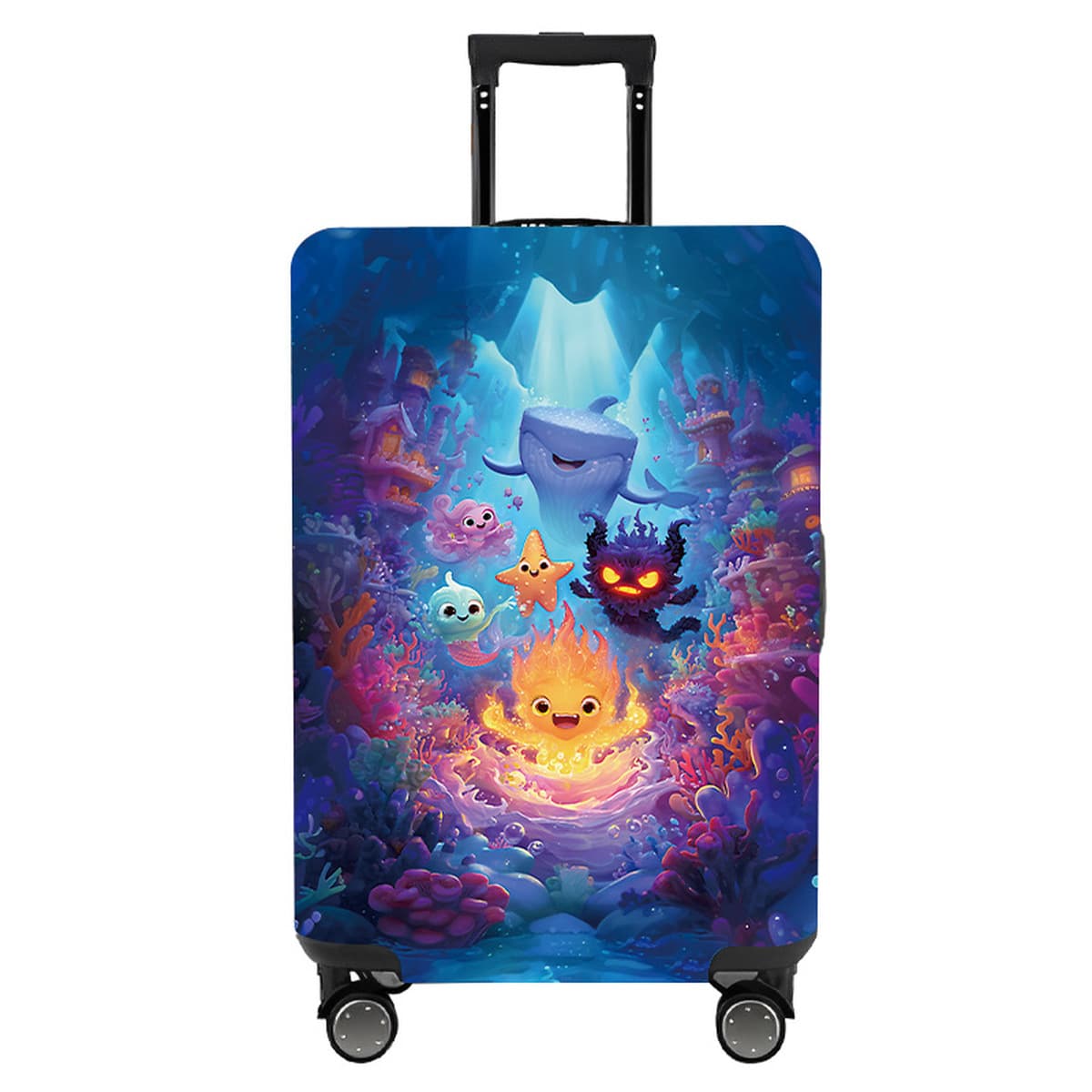 Утолщенный износостойкий эластичный чехол для чемодана на колесиках, защитный чехол для чемодана, 20/24/28/ 30inch...