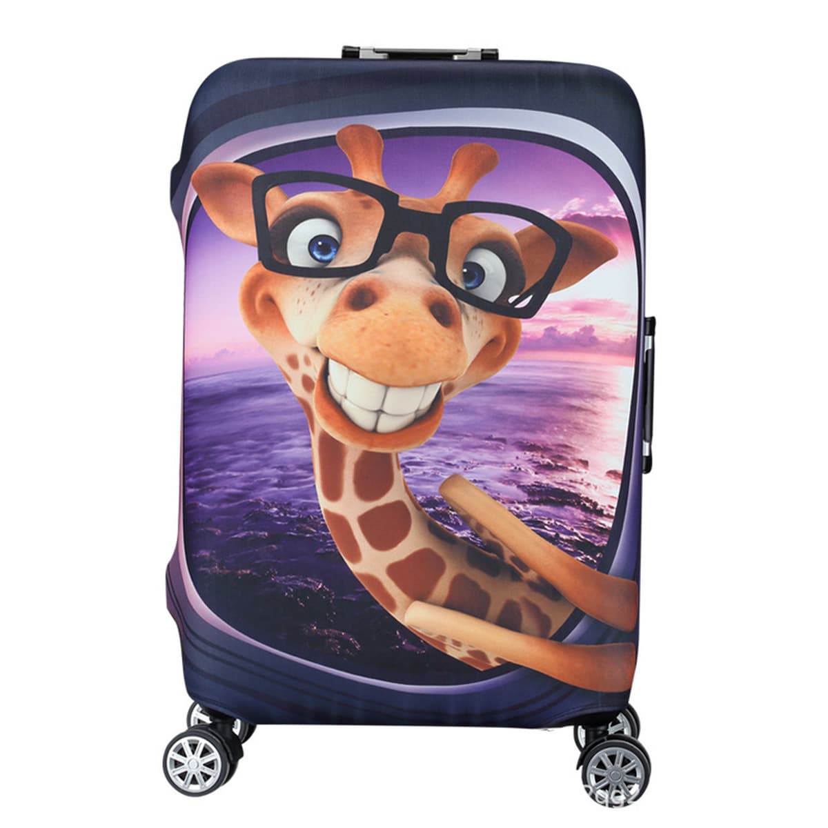 Утолщенный износостойкий эластичный чехол для чемодана на колесиках, защитный чехол для чемодана, 20/24/28/ 30inch...