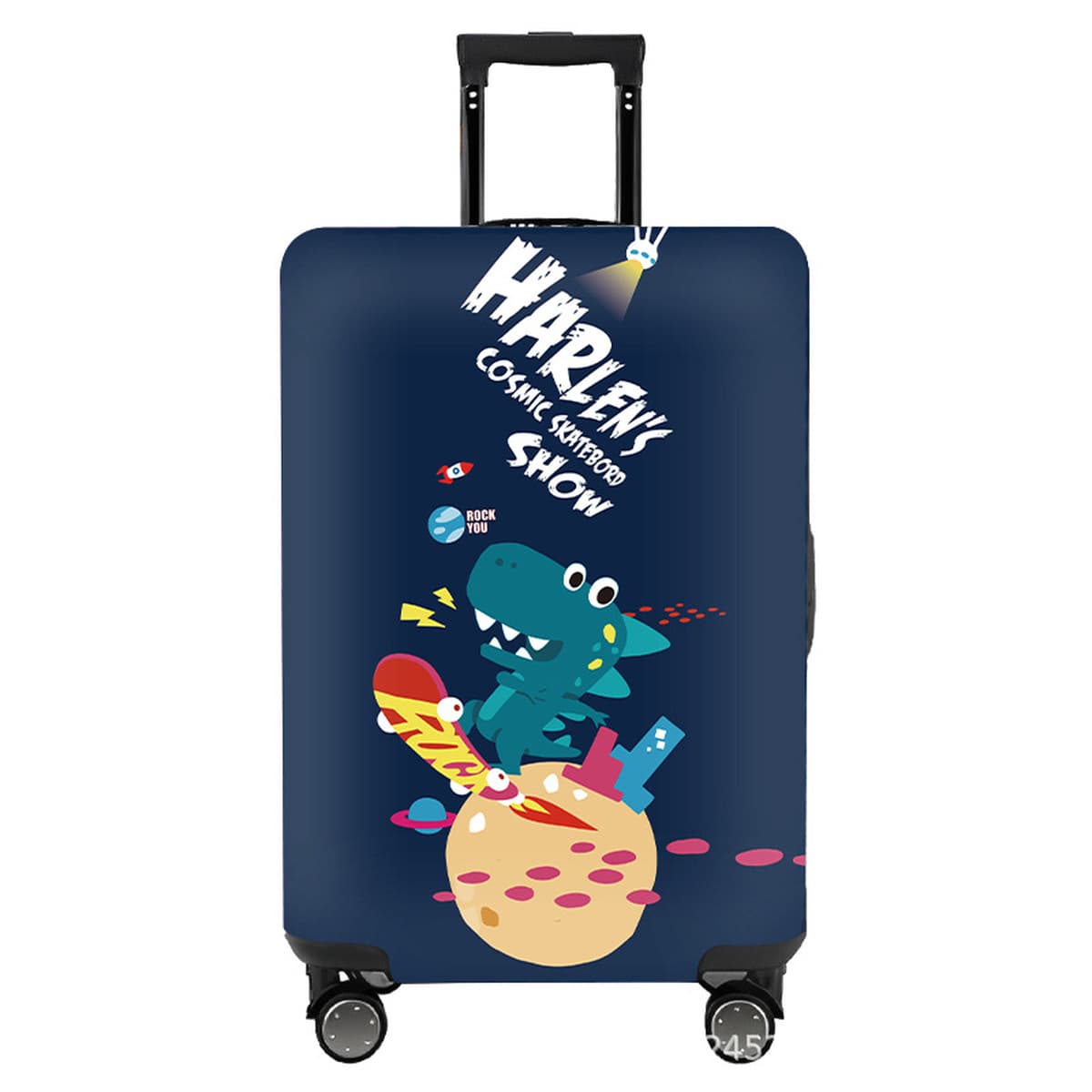 Утолщенный износостойкий эластичный чехол для чемодана на колесиках, защитный чехол для чемодана, 20/24/28/ 30inch...