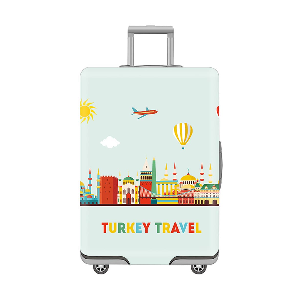 加厚保护套弹力行李箱子外套罩旅行箱布套防尘皮箱防水耐磨拉杆箱