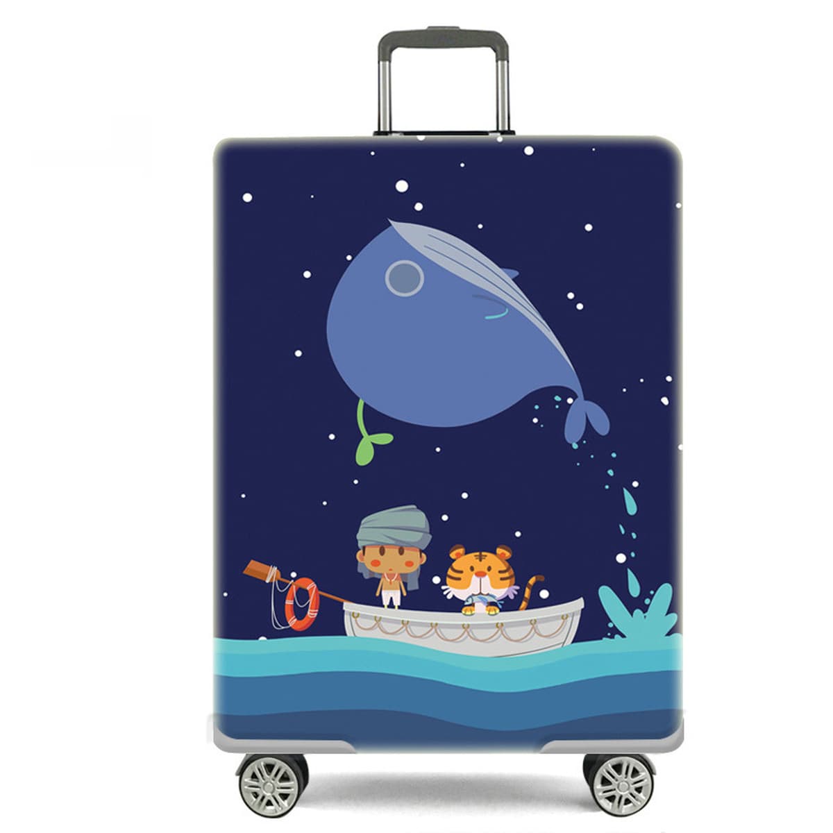 Утолщенный износостойкий эластичный багажный чемодан защитный чехол 20/24/28/30 дюймов Универсальный