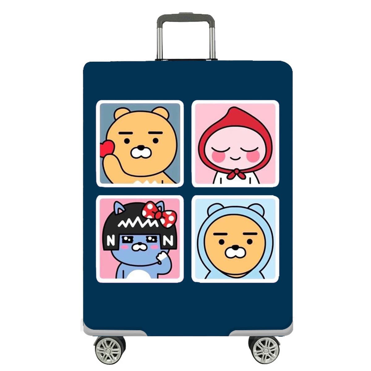 Утолщенный износостойкий эластичный багажный чемодан защитный чехол 20/24/28/30 дюймов Универсальный