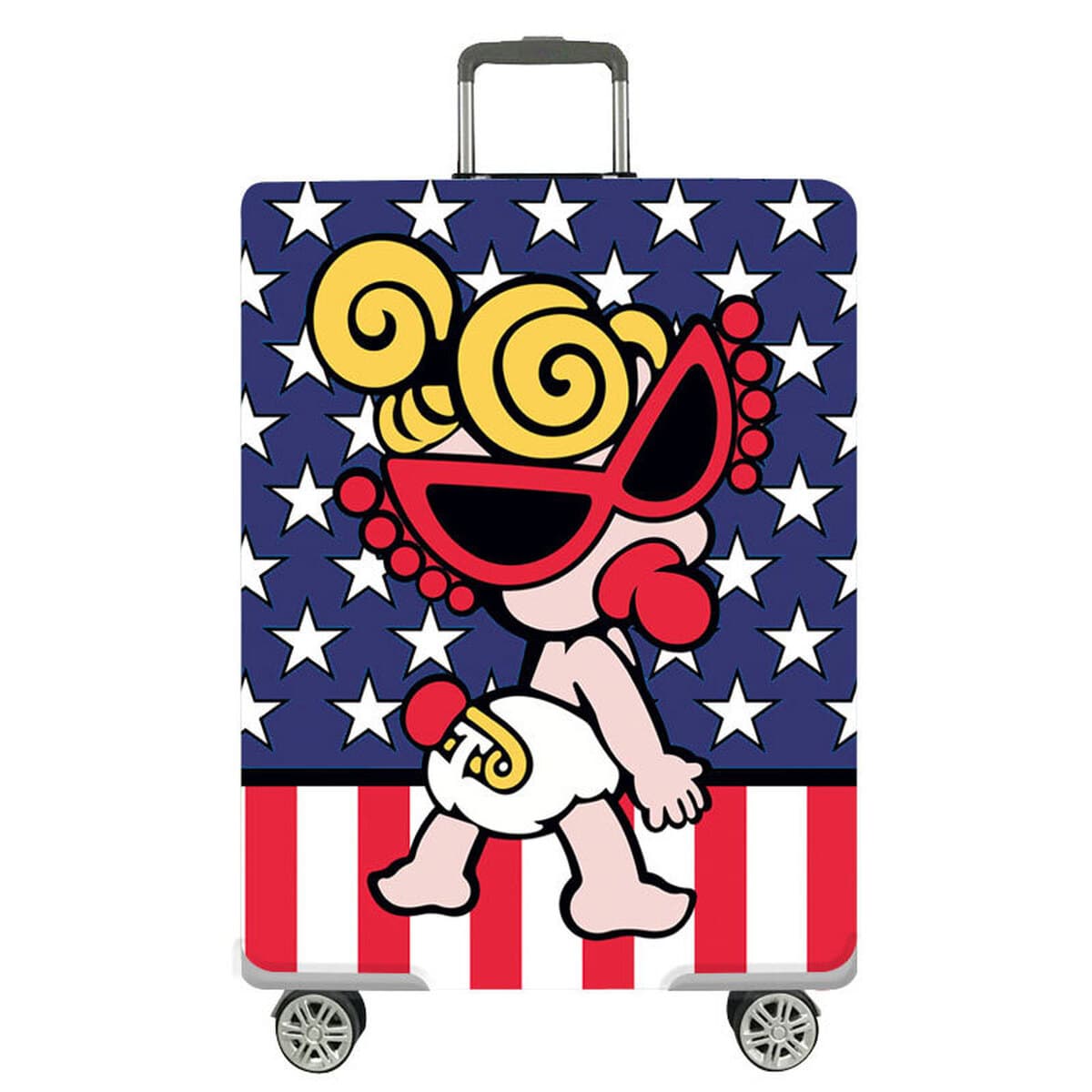 Утолщенный износостойкий эластичный багажный чемодан защитный чехол 20/24/28/30 дюймов Универсальный