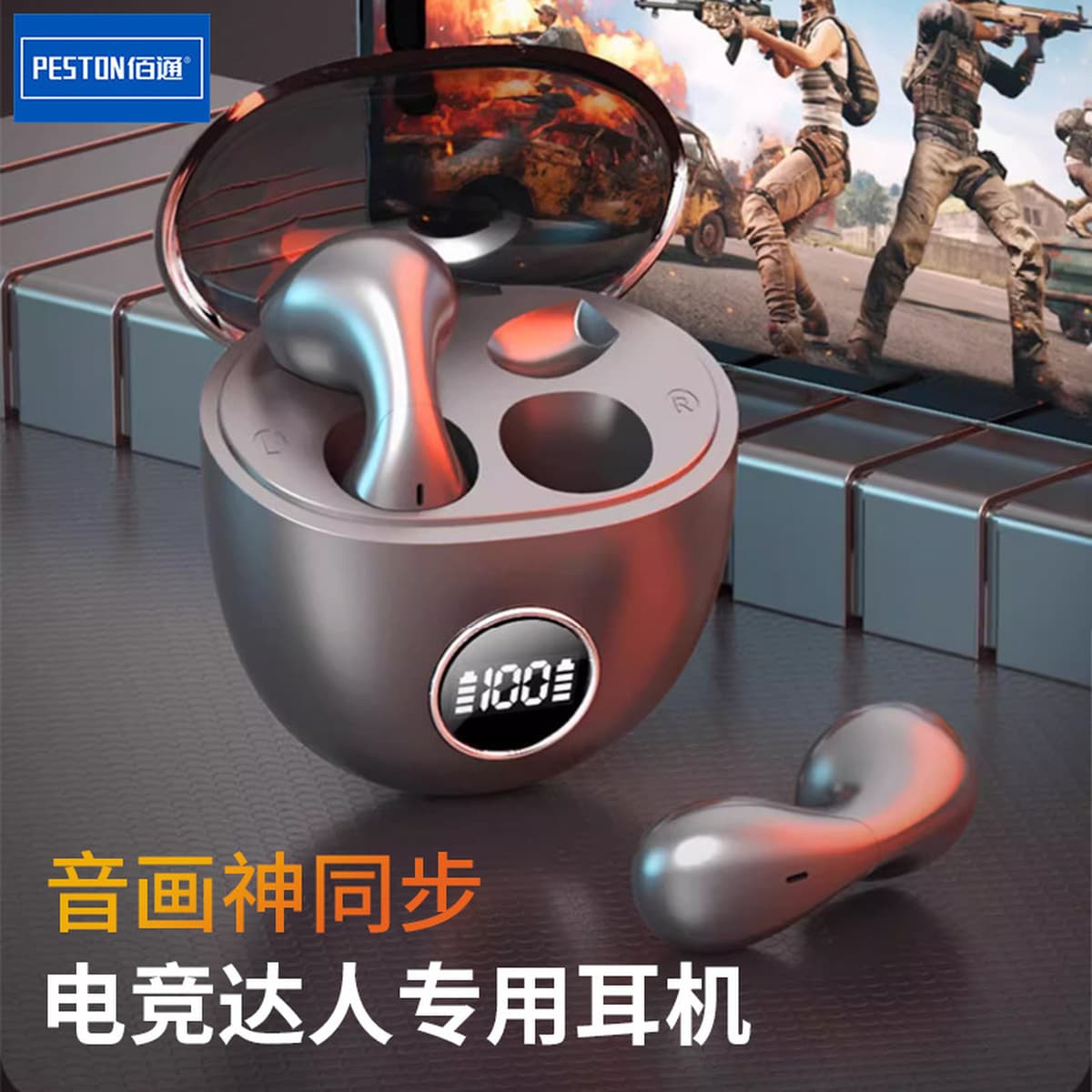 Baitong T16 Спортивная интеллектуальная шумоподавляющая новая выносливость HiFi объемный звук беспроводная Bluetooth 5,3...