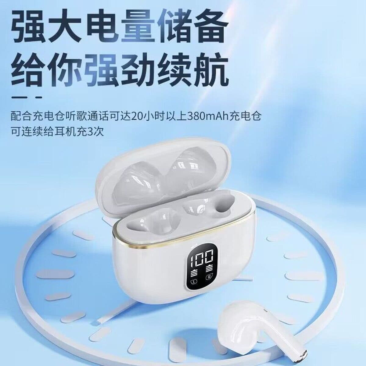 Bluetooth-гарнитура 2025, новая умная беспроводная гарнитура с шумоподавлением, высококачественная внутриканальная...