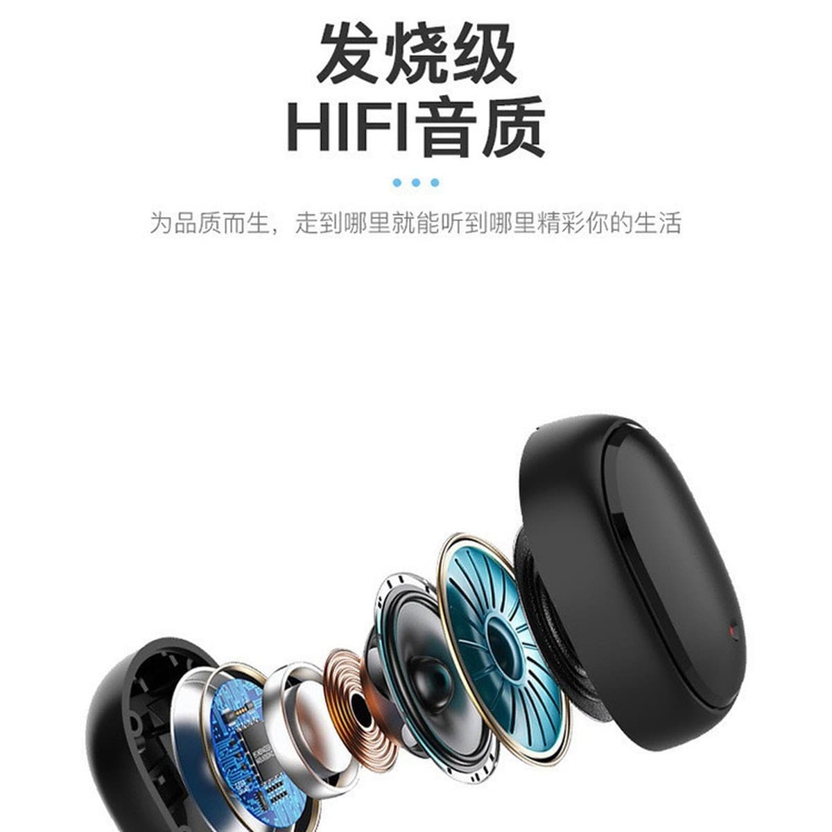 Новая Bluetooth-гарнитура A6S портативная Macaron Mini Спортивная стерео Беспроводная гарнитура-вкладыши с шумоподавлением