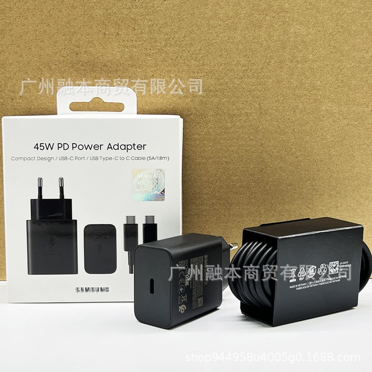 Применимо для Samsung SamsungT4510 зарядное устройство S25U24 Super Quick Зарядный кабель 2.0 5A Euro 45W