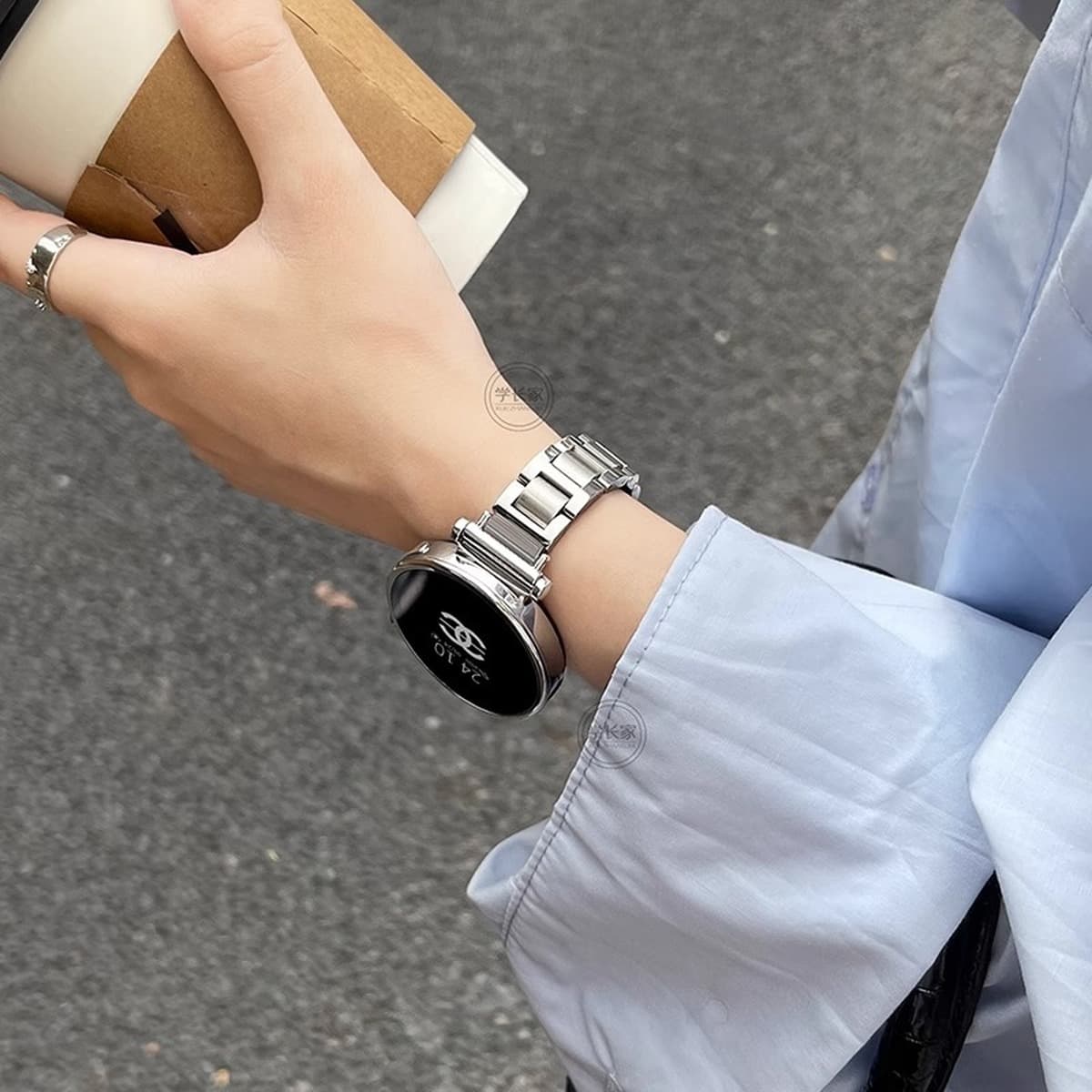 Подходит для ремешка для часов Huawei GT6/5, металлических женских часов GT4, браслета Watch 4 Pro, высококачественных умных...