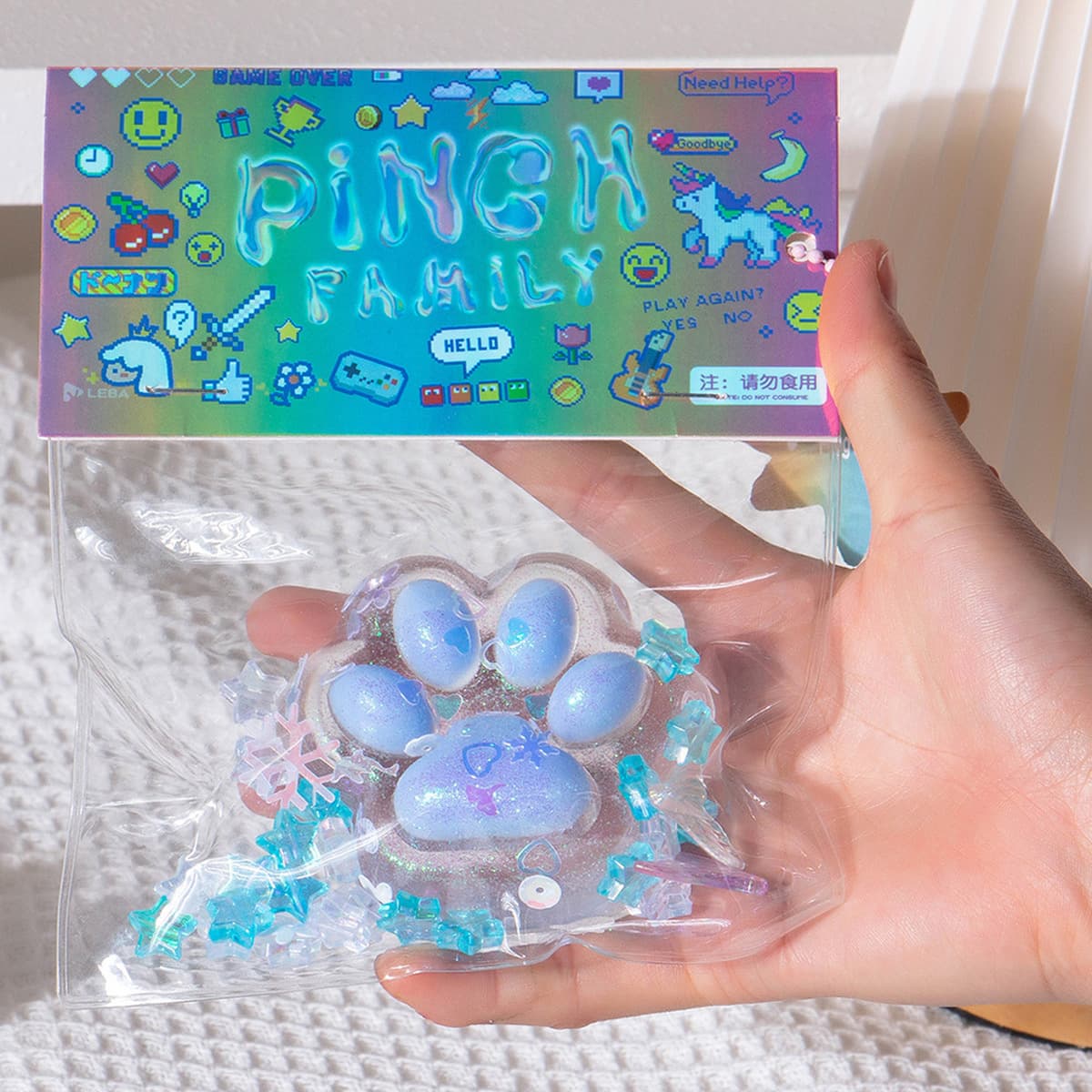 Популярная высоко выглядящая музыка с кошачьими когтями Douyin и грязь, чтобы декомпрессировать высококачественные игрушки...