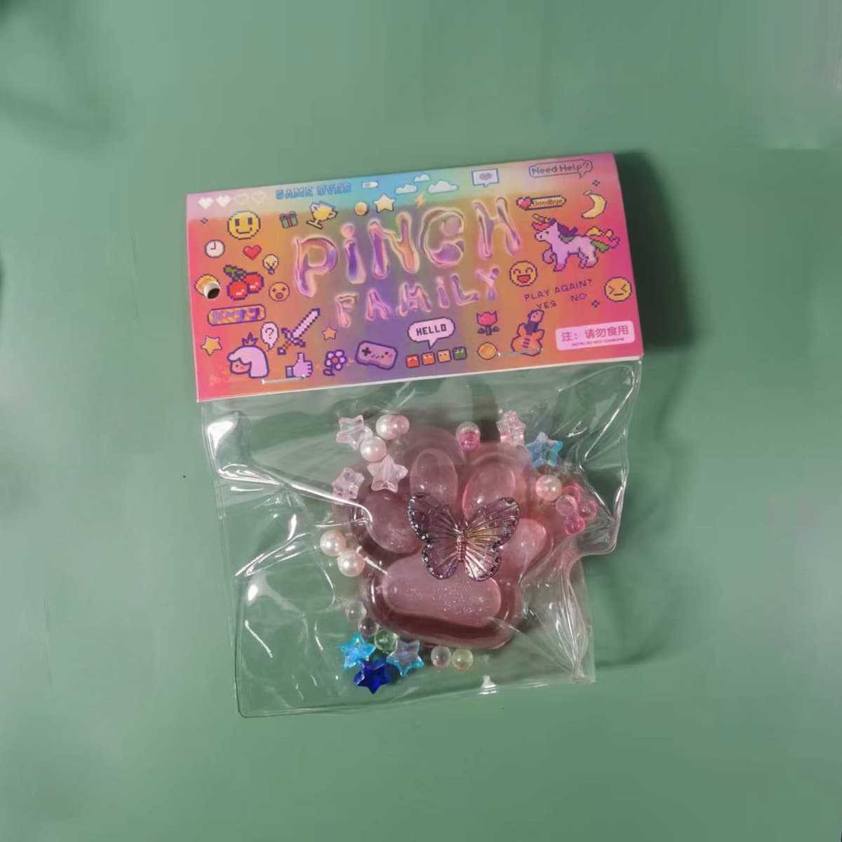 Популярная высоко выглядящая музыка с кошачьими когтями Douyin и грязь, чтобы декомпрессировать высококачественные игрушки...