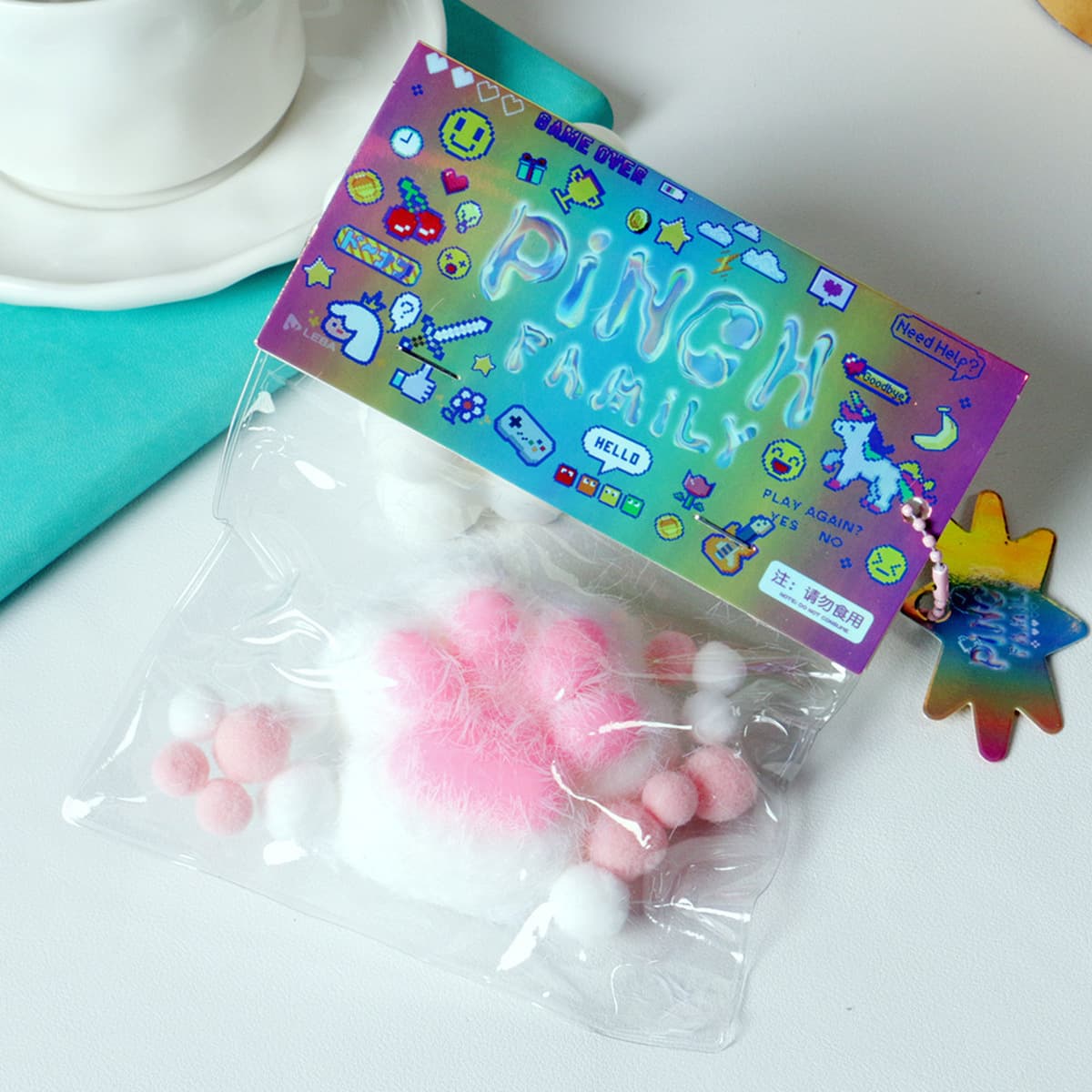 Популярная высоко выглядящая музыка с кошачьими когтями Douyin и грязь, чтобы декомпрессировать высококачественные игрушки...