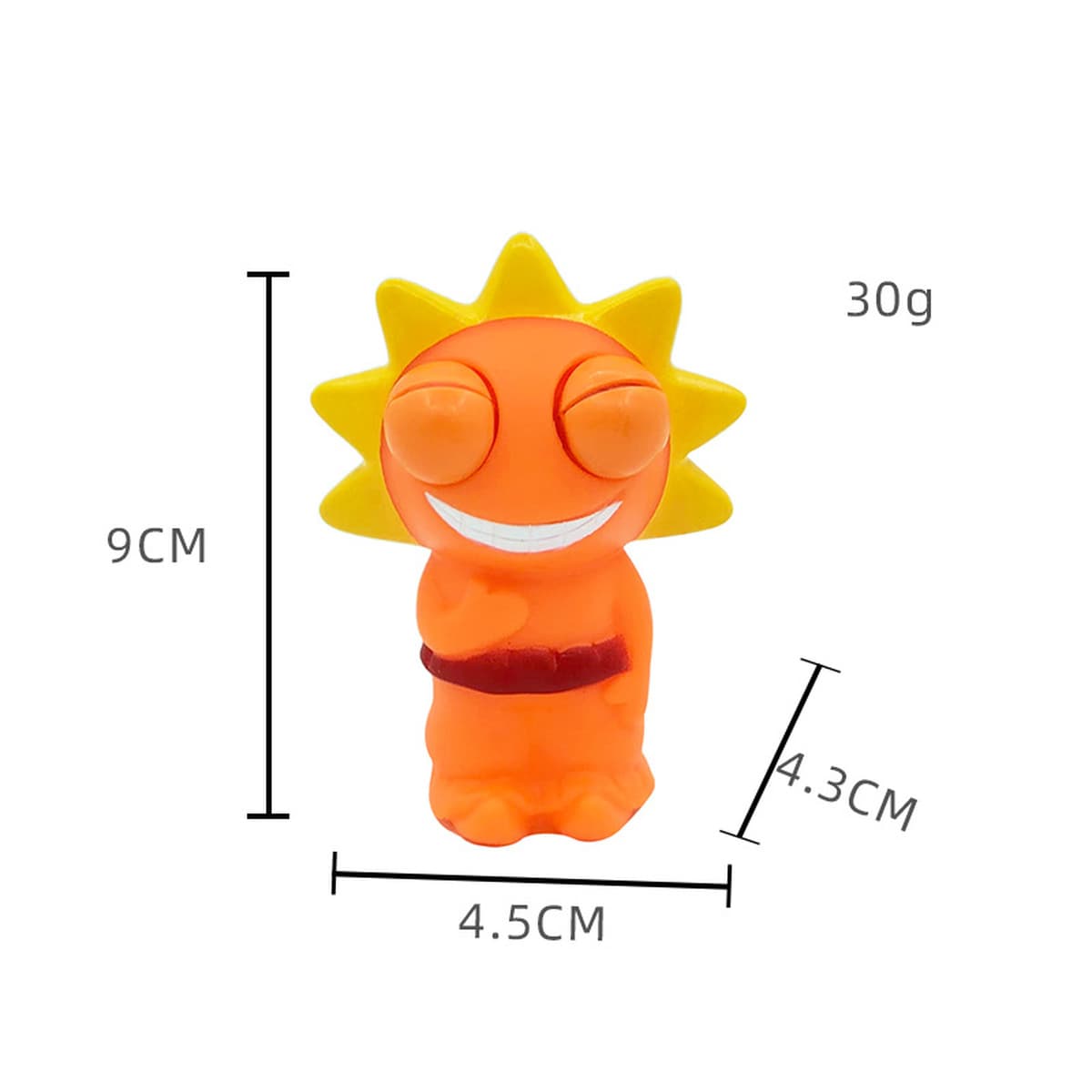 Новая и уникальная игрушка-баг, которая заставляет глаза вылезать из орбит, игрушка-мультяшная игрушка для снятия стресса,...